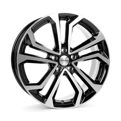 5 5x108 per LAND ROVER DISCOVERY FREELANDER CERCHI DEZENT ta SILVER 8.0jx19 et42 