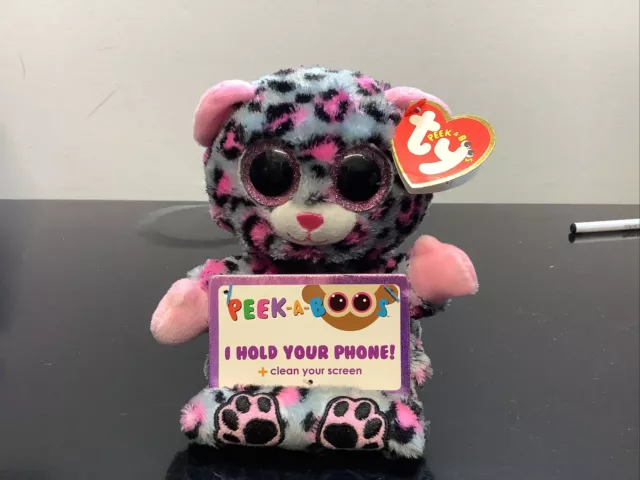 Ty Peek A Boo  Plush Trixi Soft Toy Collectable Phone Holder Cleaner Rare NEW