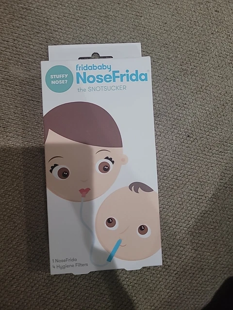 NoseFrida by Fridababy The SNOTSUCKER 1 Nosefrida & 4 Filters