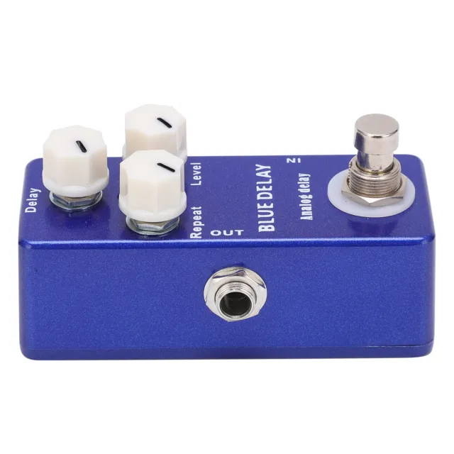 Gitarreneffekt-Pedal Mini Blue Delay Analog True Bypass Adjust Instrument ( EM9