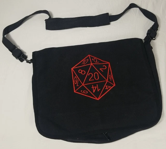Rothco Vintage Canvas Military  Shoulder Bag Stranger Things D & D bag D&D