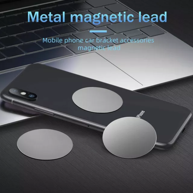 Metal Plate Self Adhesive Sticker Replacement For Magnetic Phone Car Mount Lot