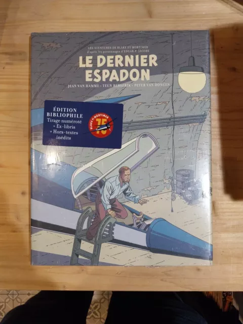 Blake et Mortimer Edition Bibliophile Le Dernier Espadon