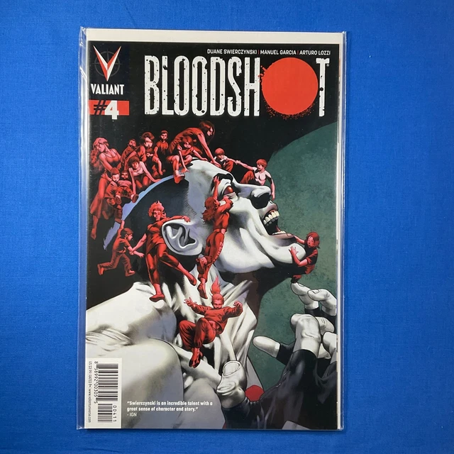 Bloodshot #4 Cover A First Printing Valiant Entertainment 2012 Comic Book