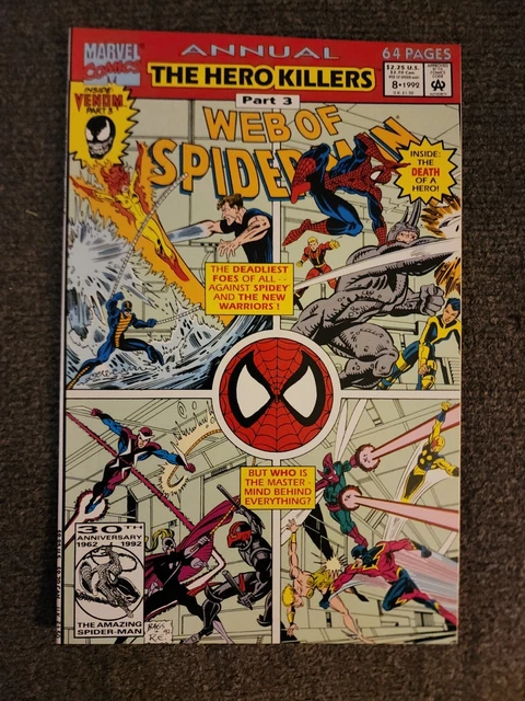 Web of Spider-Man Annual #8 Direct Edition - The Hero Killers Pt 3. Box L