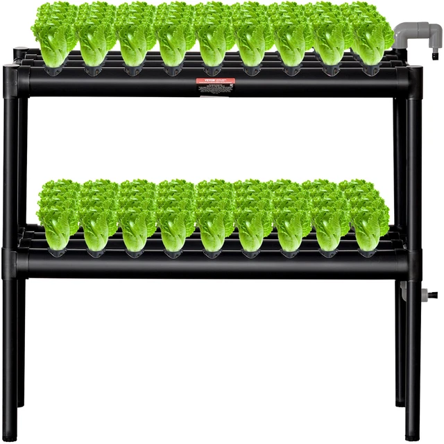 Système Hydroponique 3 Étages – Kit Culture 108 Plantes, Pompe Submersible – Pour Légumes, Herbes, Plantes D’Intérieur - 11