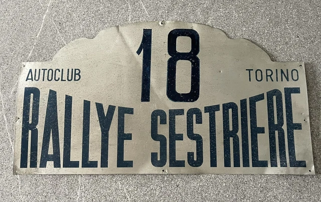 7° RALLYE INTERNAZIONALE Del Sestriere 1956 Placca Piastra Badge Smaltata (A) EUR 148,00 - IT 7° RALLYE INTERNAZIONALE Del Sestriere 1956 Placca Piastra Badge Smaltata (A) EUR 148,00 - IT