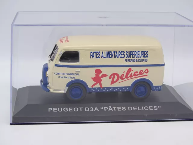 Ixo Presse 1/43 - Peugeot D3A Pates Delices