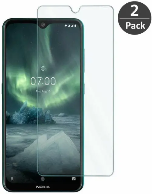 2x (Pack) PELLICOLA VETRO TEMPERATO PROTEGGI SCHERMO DISPLAY per NOKIA 7.2