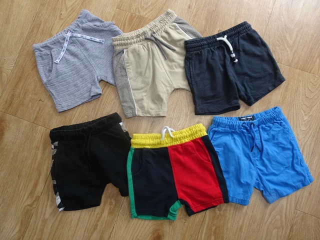 NEXT baby boys 6 piece summer clothes bundle shorts AGE 18 - 24 MONTHS
