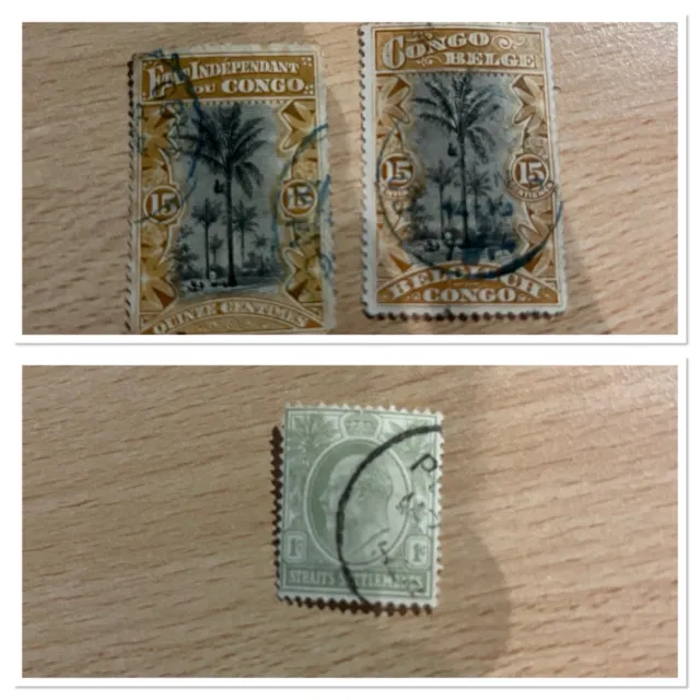 Ca. 80 alte Briefmarken, weltweit, Einzelstücke, zumeist gestempelt v 1857-1938