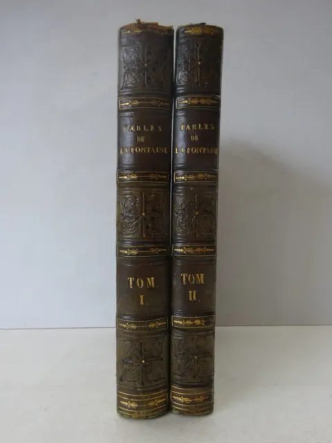 LA FONTAINE (Jean de). Fables. Illustrées par Grandville. 1838