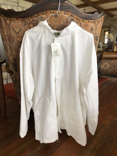 Mens Lightweight White Hunting Cover Up XL New