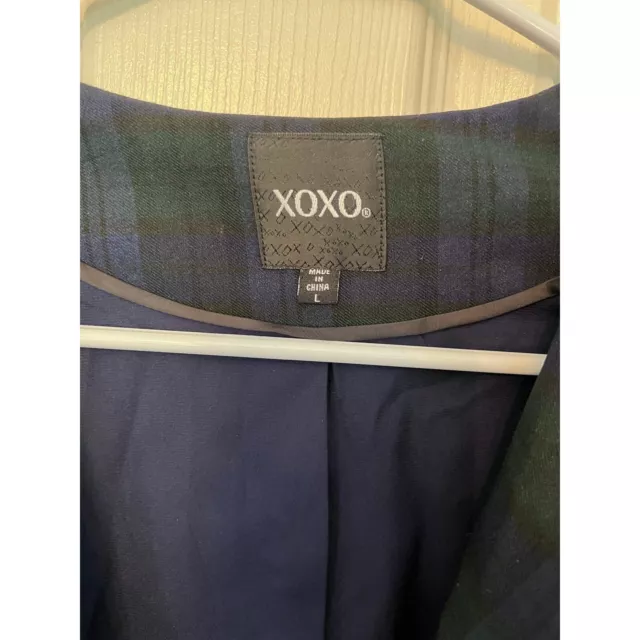 XOXO plaid Blazer 3