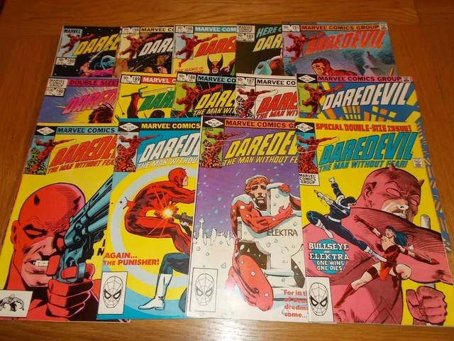 14 x Marvel Comics Daredevil   181 - 199    Collection