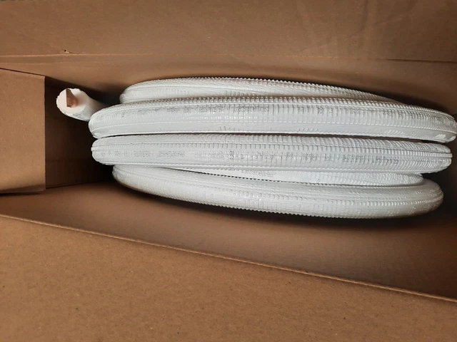 Mueller Pe Insulated Copper Tubing 3/4" X 100' W/ 1/2"White Insulation-01271000
