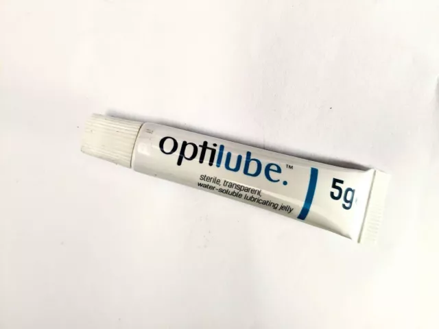 OPTILUBE STERILE LUBRICATING JELLY GEL 5g TUBE *BRAND NEW* KY alternative