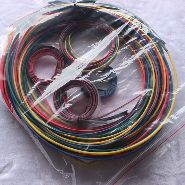 2X 55M/Kit Heat Shrink Tubing 11 Sizes Colourful Tube Sleeving Wire Cable 6 K5J6 3