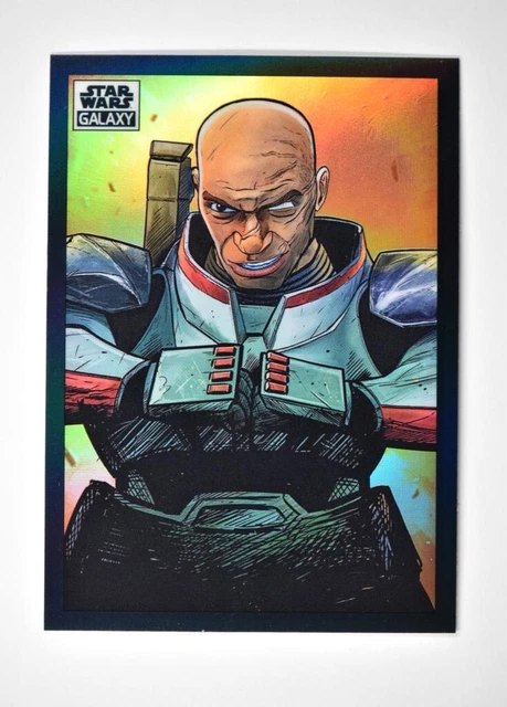 2022 Chrome Star Wars Galaxy Base Refractor #91 Wrecker