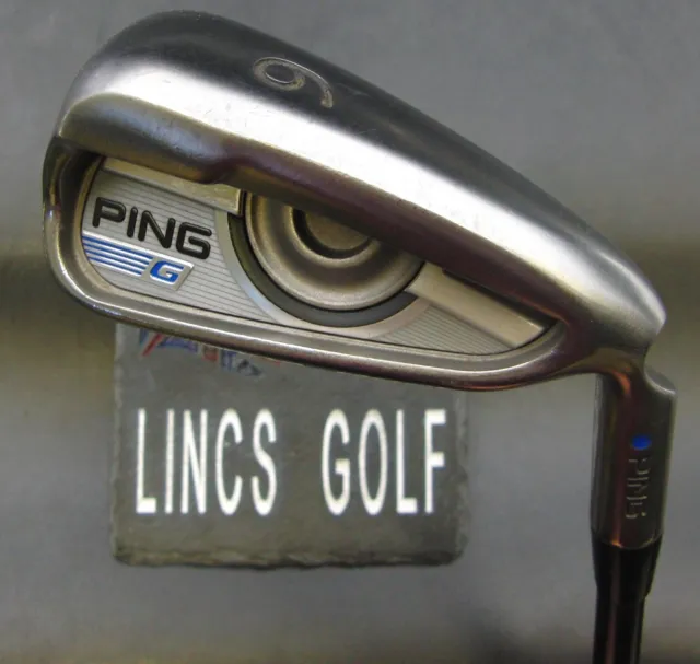 Ping G Serie Blauer Punkt 6 Eisen Regulär Graphit Schaft Golf Pride Grip