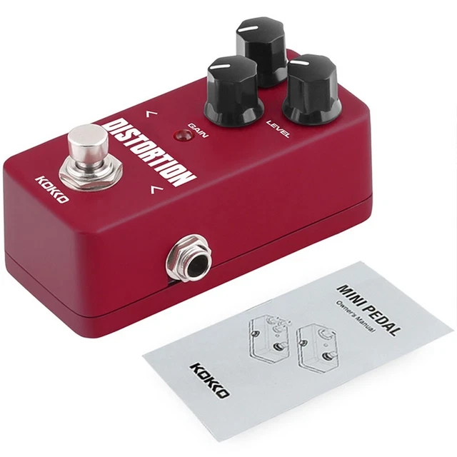 Pédale D'Effet De Guitare Portable Distorsion Retard Chorus Tr Molo Digital Overdrive