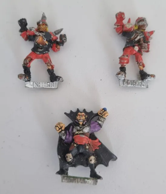 Blood Bowl 3rd Ed Undead Team Champions of Death 90s Metal OOP