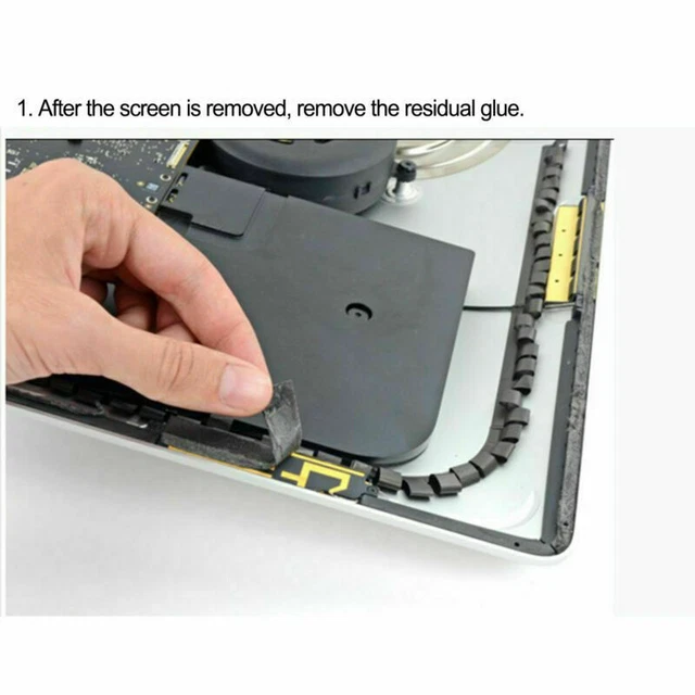 For Apple iMac 27" A1419 LCD Screen Adhesive Strip Sticker Tape Kit 2012 - 2015 3