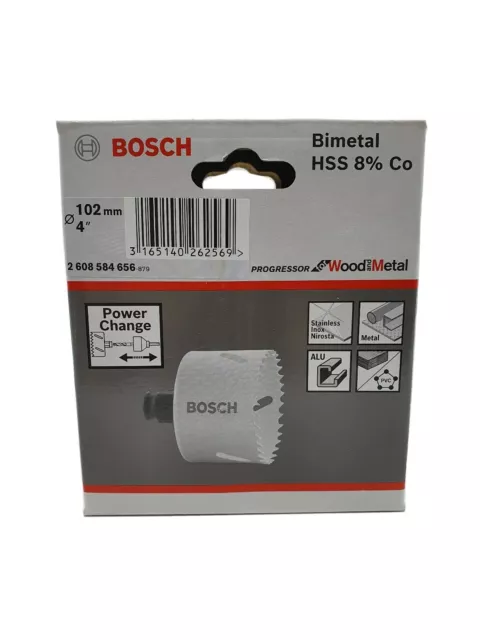 Bosch Professional Lochsäge Progressor für Power-Change-Adapter Ø102mm2608584656