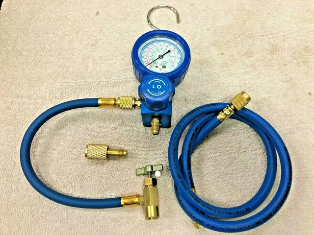 Refrigerant, R290, R600, Charging Gauge Kit, For The Envirosafe R290 & R600 Cans