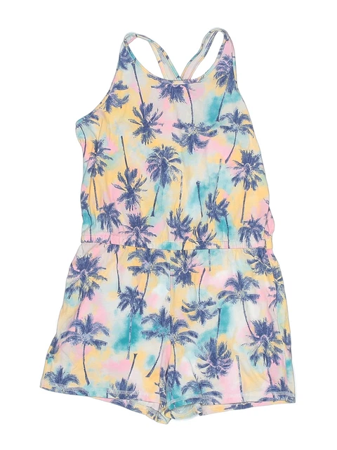 Old Navy Girls Blue Romper 14