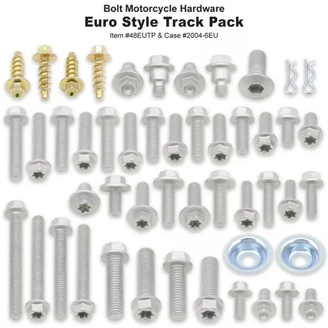 Bolt Euro Style Track Pack Set Factory Bolts Nuts Washers Screws KTM Husaberg 2