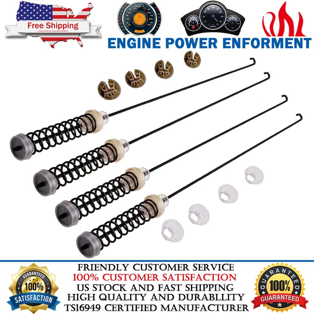 Kit 4 Aste Sospensione Lavatrice Per Whirlpool Kenmore Maytag - W10247710