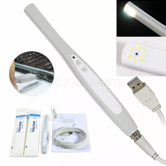 Intraoral Oral Dental Camera USB-X Digital PRO Clear Imaging Systm MD740