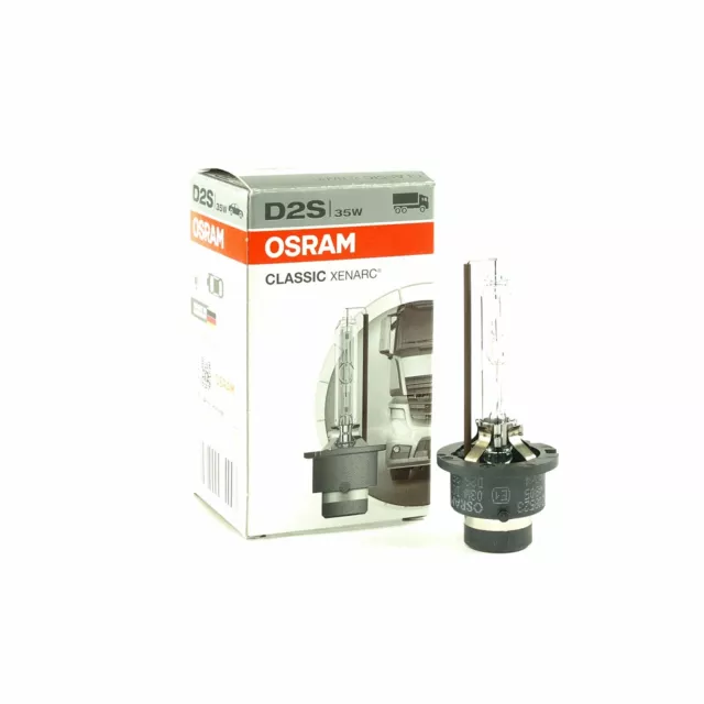 OSRAM XENARC CLASSIC P32d-2 Xenon Bulb 66240CLC D2S 4300K