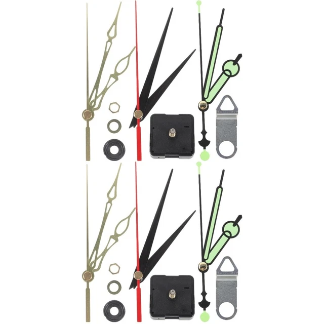 2 Set Accessori Motore Orologio Portatile Sostituibili