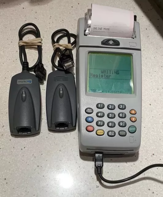 Lipman Nurit 8000S Wireless Point Of Sale Credit Debit Card Terminal Machine POS 2