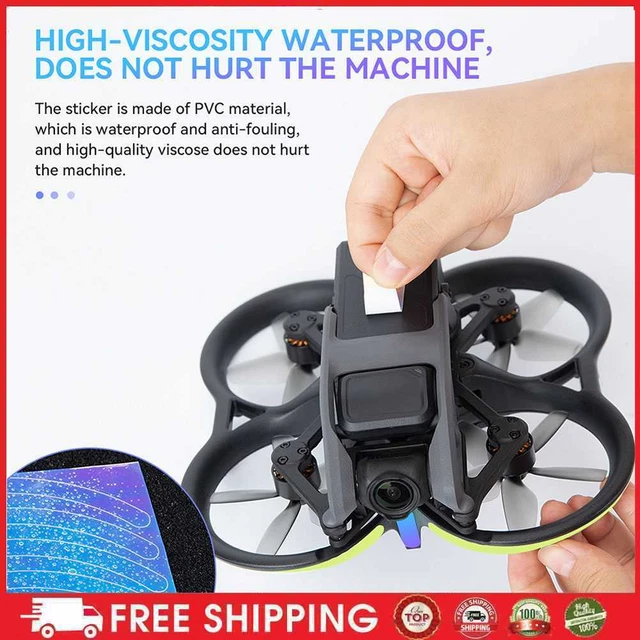 Pegatina luminosa piel fluorescente impermeable para DJI Avata (mezcla)