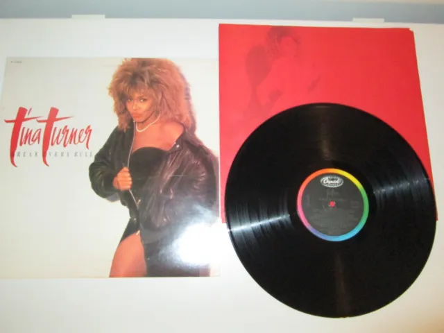 Tina Turner Break Every Rule Vinyl Record LP