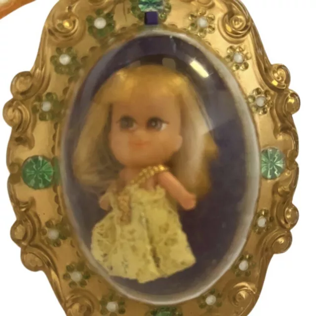 1966 MATTEL LIDDLE Kiddle Lucky Locket Lou Kiddle Doll Locket Vintage Toy 80.42 PicClick AU