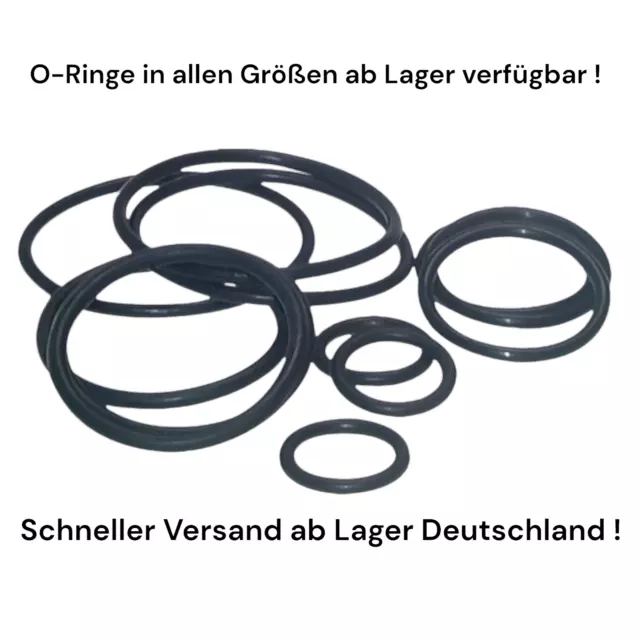 O-Ring ID Ø 0-200 mm x Schnurstärke 1,8 mm NBR70 O Ring Dichtring OR 0 Ring 👍