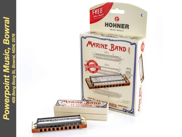 Hohner Limited Edition 125th Anniversary Marine Band Harmonica C