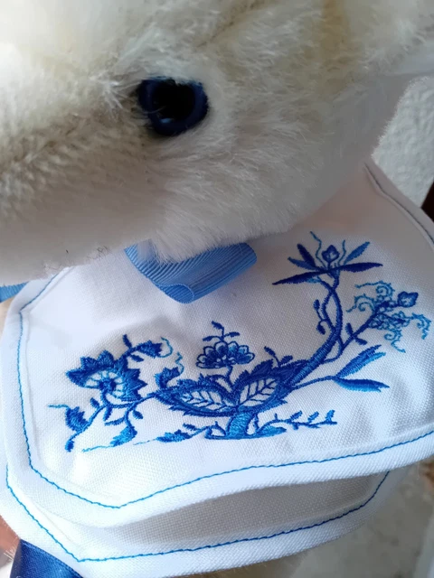 HERMANN COBURG ZWIEBELMUSTER Bär Mit Hutschenreuther Herz Ungespielt