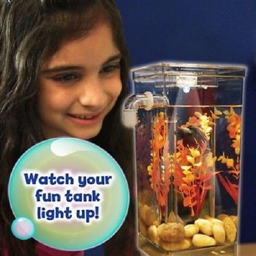 ❤️AS SEEN ON TV ~Self Cleaning Tank My Fun Fish Aquarium Setup ~ BRAND NEW❤️ 4