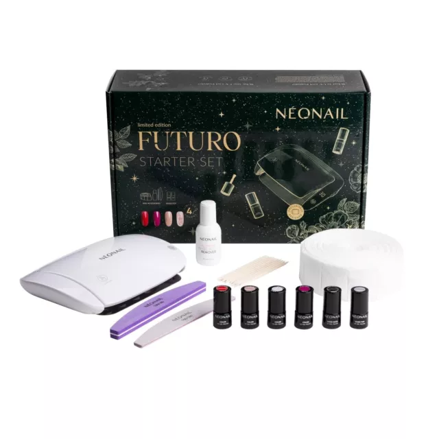 🎁 NEONAIL Starter Set FUTURO Weihnachts 2023 - LED UV Lampe  🎄✨💅🏻🎁