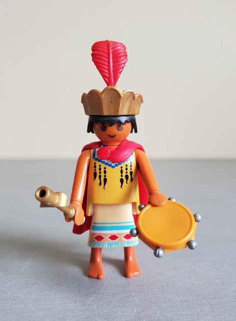 Playmobil aventure mur en ruine du temple indigène avec mécanisme 3015
