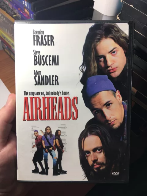 AIRHEADS (DVD, 2001) Adam Sandler, Steve Buscemi y Brendan Fraser ...