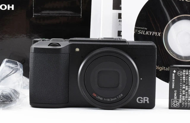 Ricoh GR II 16.2MP Digital Camera (Shutter count:7) [Near Mint] #1564A