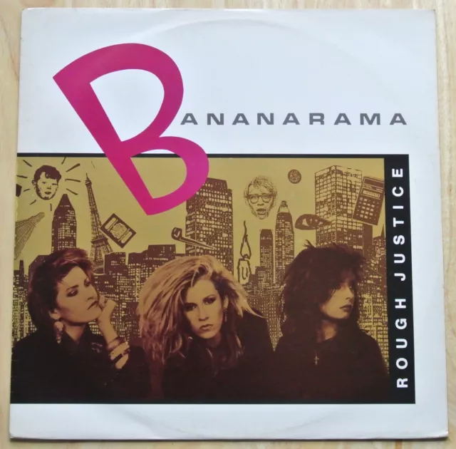 Bananarama – Rough Justice (London Records, NANX 7) [12” Promo Vinyl]