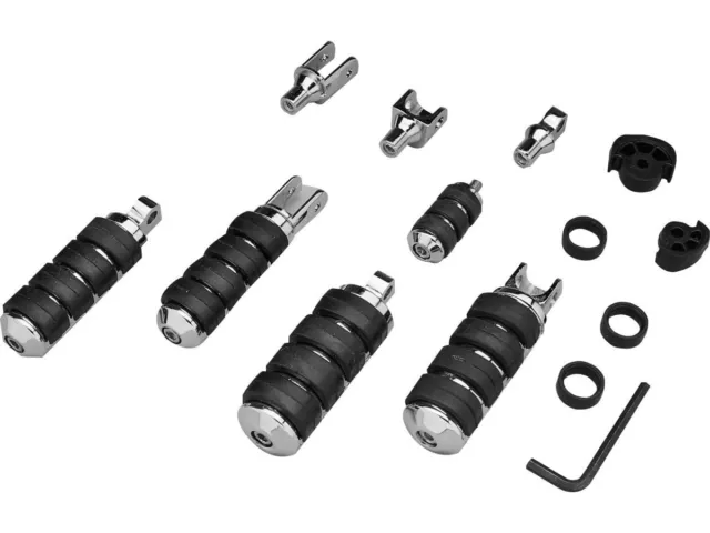 KURYAKYN Small ISO-Pegs with Male Mount Adapters 48250