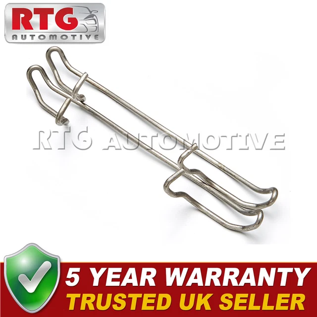 2x Brake Pad Retaining Spring Clips For Ford Fiesta Mk5 ST150 – Front & Rear, RTG Automotive